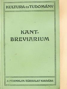 Immanuel Kant - Kant-breviarium [antikvár]