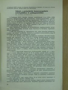 Dr. Bobkó György - Adatok a periarthritis humeroscapularis aetiologiájához és pathogenesiséhez [antikvár]