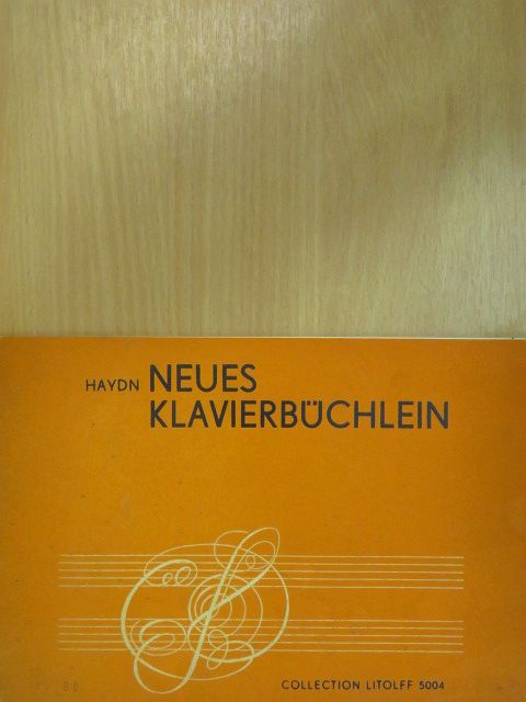 Joseph Haydn - Neues Klavierbüchlein [antikvár]