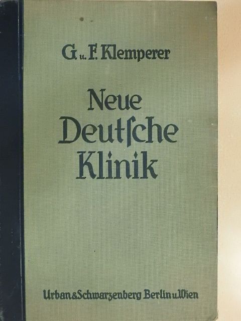 Dr. A. Kocher - Neue Deutsche Klinik 6. [antikvár]
