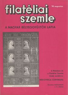 SIMON GY. FERENC - Filatéliai szemle 1990. augusztus [antikvár]