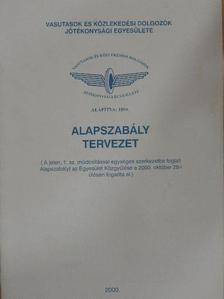 Alapszabály tervezet [antikvár]