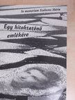 Dr. Pápai Lajos - Egy hitoktatónő emlékére [antikvár]