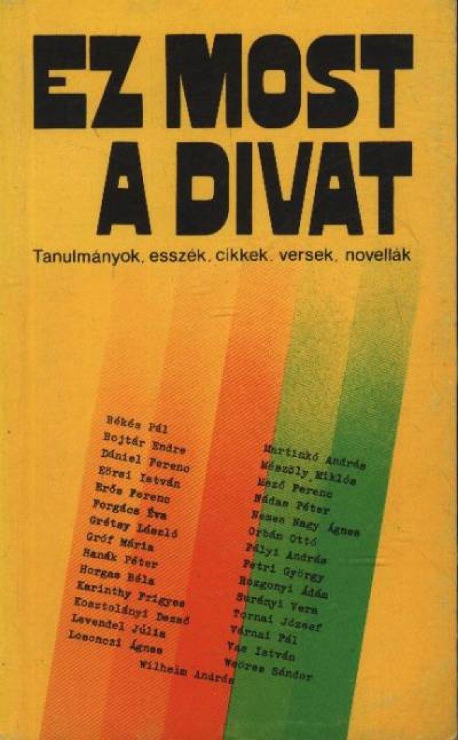 Horgas Béla, Levendel Júlia - Ez most a divat [antikvár]
