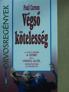 Paul Carson - Végső kötelesség [antikvár]