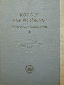 Bárdos Lajos - Kodály emlékkönyv [antikvár]