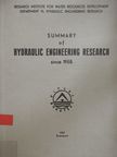Summary of Hydraulic Engineering Research since 1958 [antikvár]