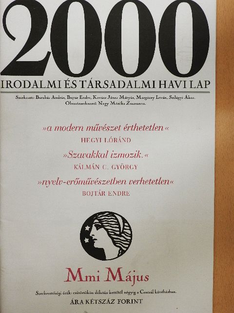 Bernard Lewis - 2000 2001. május [antikvár]