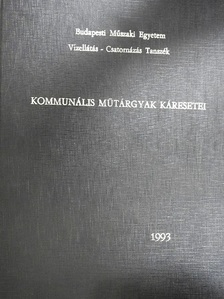 Kommunális műtárgyak káresetei [antikvár]