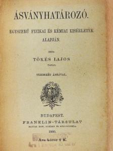 Tőkés Lajos - Ásványhatározó [antikvár]