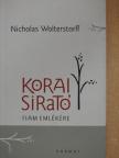 Nicholas Wolterstorff - Korai sirató [antikvár]