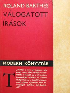 Roland Barthes - Válogatott írások [antikvár]
