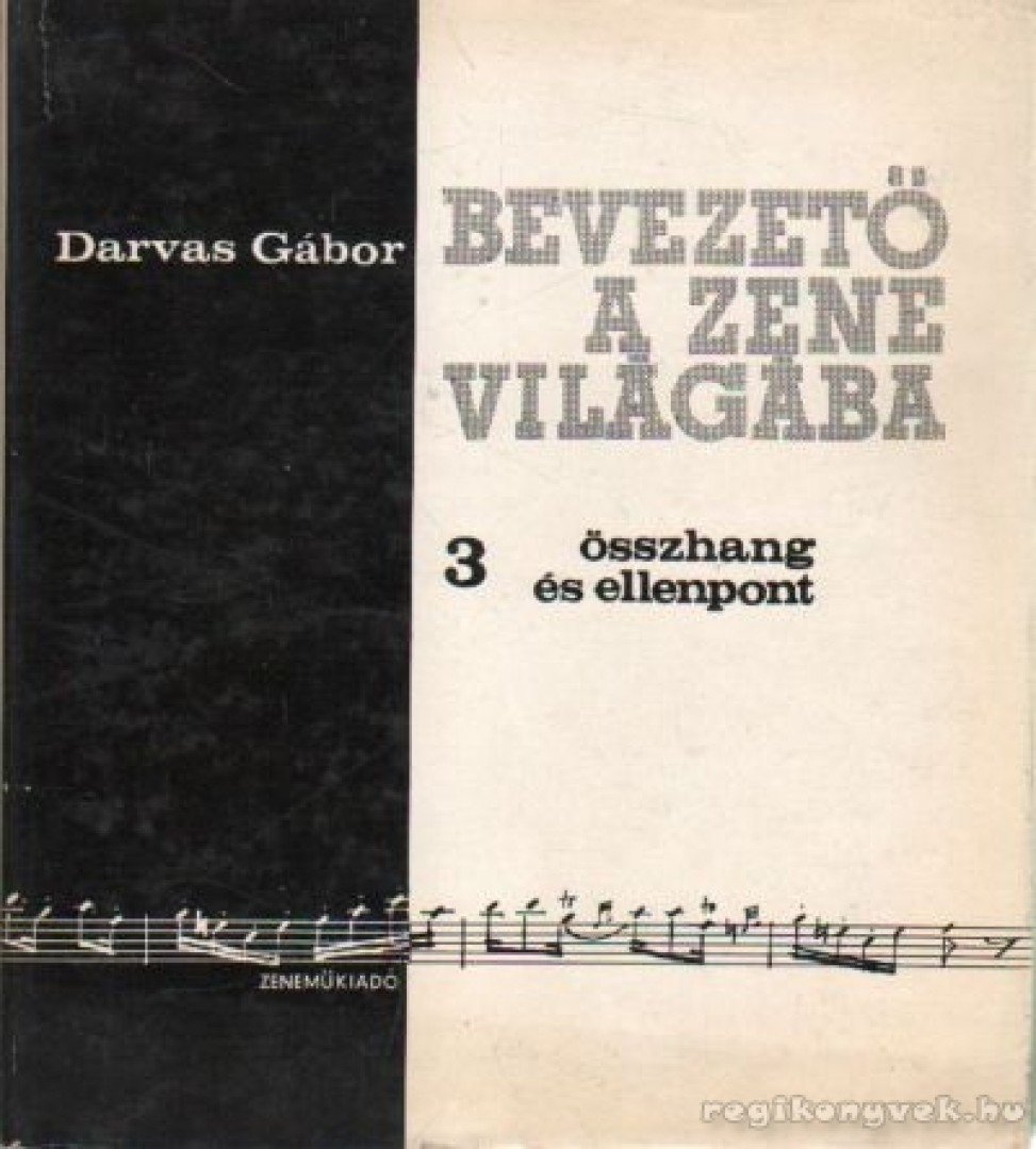 DARVAS GÁBOR - Összhang és ellenpont [antikvár]