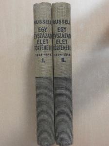 Bertrand Russell - Egy évszázad élettörténete I-II. [antikvár]