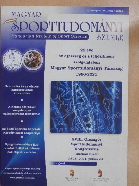 Magyar sporttudományi szemle 2021/2 [antikvár]