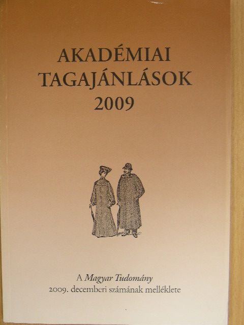 Akadémiai tagajánlások 2009. [antikvár]