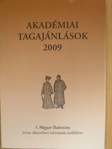 Akadémiai tagajánlások 2009. [antikvár]
