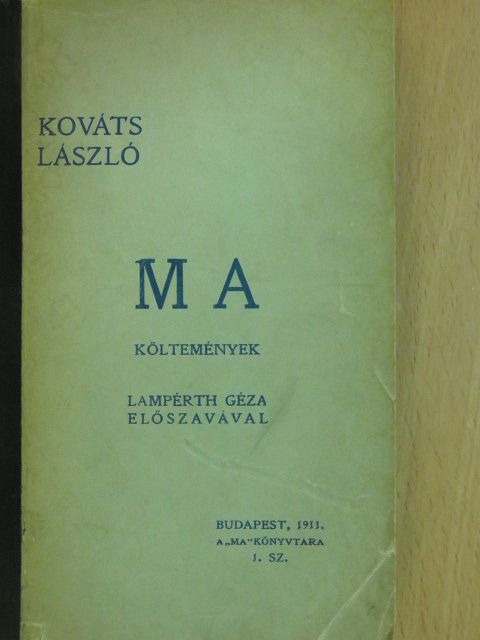 Kováts László - Ma [antikvár]