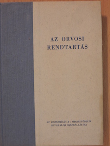 Az orvosi rendtartás [antikvár]