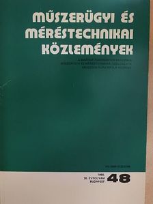 Bittsánszky Géza - Műszerügyi és méréstechnikai közlemények 48. [antikvár]