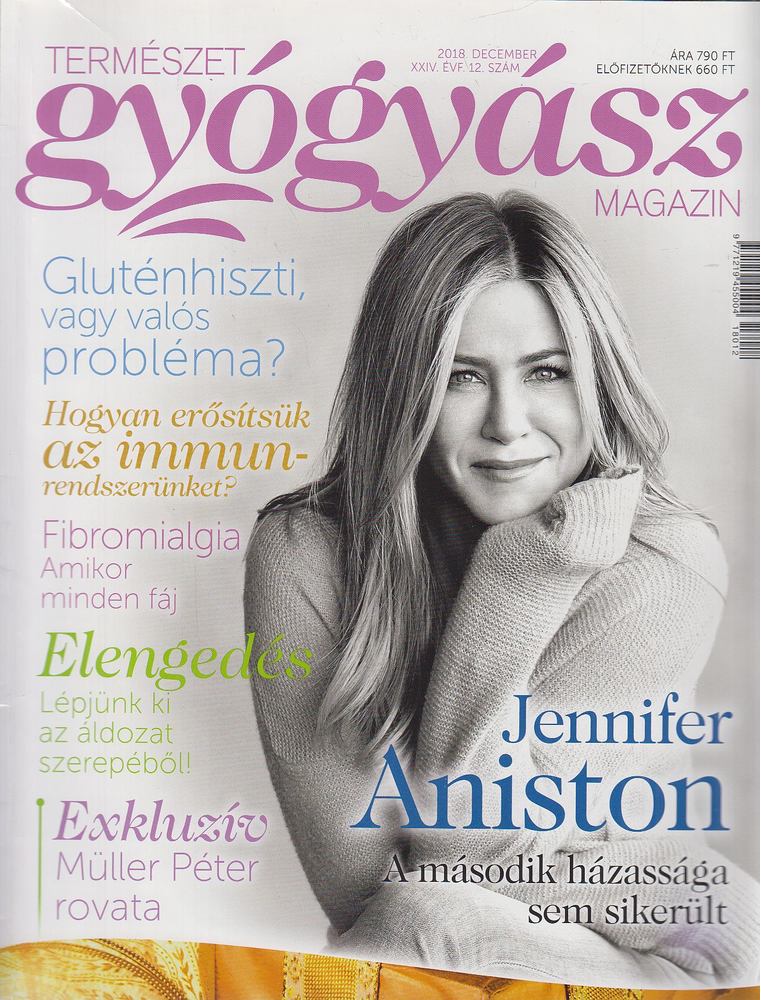 dr. Görgei Katalin (főszerk.) - Természetgyógyász Magazin 2018. december XXIV. évf. 12. szám [antikvár]