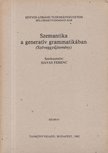 Havas Ferenc - Szemantika a generatív grammatikában [antikvár]