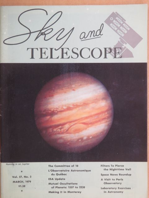 Jeanne E. Bishop - Sky & Telescope March 1979 [antikvár]
