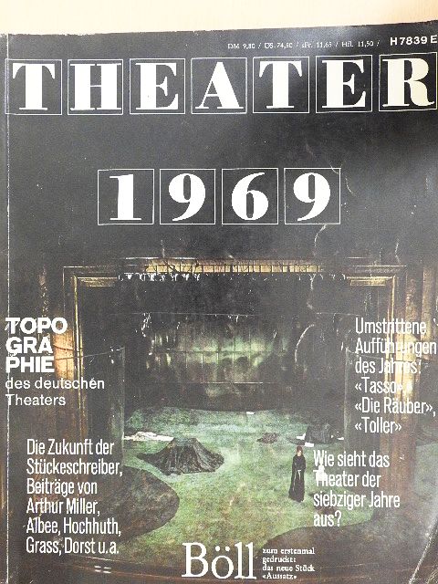 Hellmuth Karasek - Theater 1969 [antikvár]