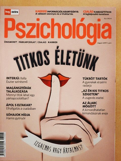 HVG Extra Pszichológia 2017/1. [antikvár]