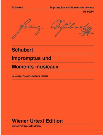 SCHUBERT - IMPROMPTUS OP.9, OP.POST. 142, MOMENTS MUSICAUX OP.94 (LEISINGER / LEVIN / BADURA-SKODA)