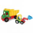 .- - Wader: Multi Truck dömper buggy homokrakodóval, 38 cm