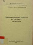 Békés György - Országos könyvtárépítési konferencia [antikvár]