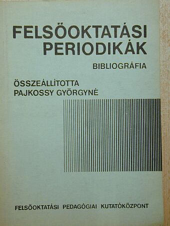 Felsőoktatási periodikák [antikvár]