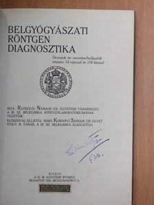 Dr. Ratkóczi Nándor - Belgyógyászati röntgen diagnosztika [antikvár]