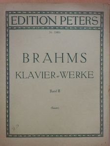 Brahms - Klavier-Werke II. [antikvár]