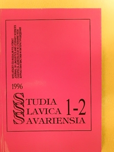 Guttmann Miklós - Studia Slavica Savariensia 1996./1-2. [antikvár]