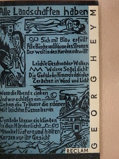 Georg Heym - Gedichte [antikvár]