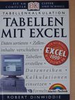 Robert Dinwiddie - Tabellen mit Excel [antikvár]