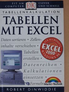 Robert Dinwiddie - Tabellen mit Excel [antikvár]