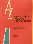 Becsei Péterné - Az egésznapos nevelés tapasztalatai [antikvár]