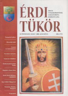 Bartos Csilla - Érdi tükör II. évfolyam / 8. szám [antikvár]