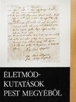 Asztalos István - Életmódkutatások Pest megyéből [antikvár]
