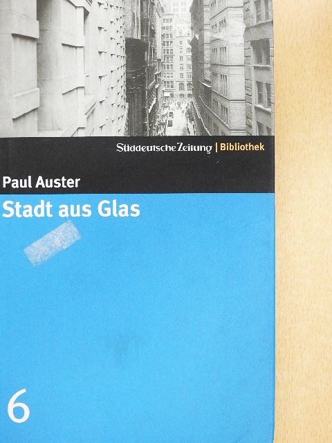 Paul Auster - Stadt aus Glas [antikvár]