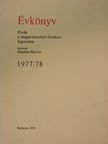Bálint Sándor - Évkönyv 1977/78 [antikvár]