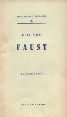 GOUNOD - Faust [antikvár]