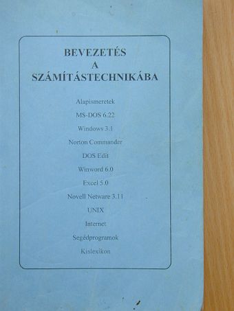 Bauer Péter - Bevezetés a számítástechnikába [antikvár]