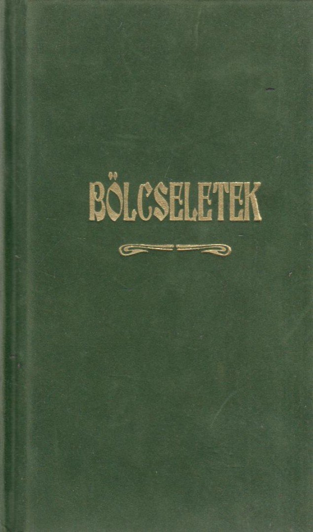 Bölcseletek [antikvár]
