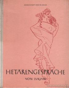 Lukian - Hetarengesprache [antikvár]