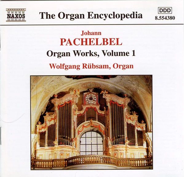 PACHELBEL - ORGAN WORKS VOLUME 1  CD