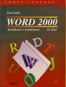 Gerő Judit - Word 2000 II. (töredék) [antikvár]